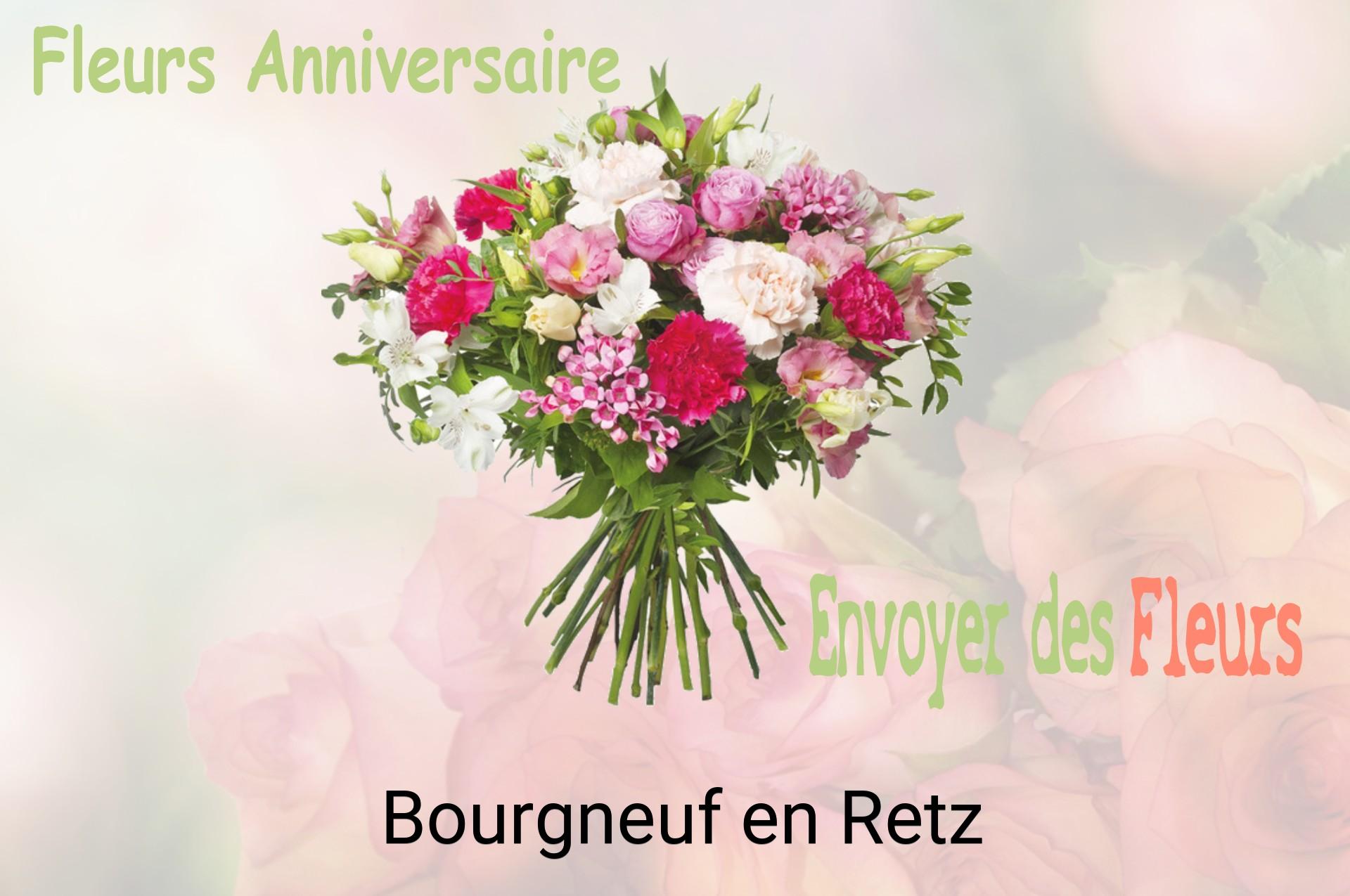 Bouquet de fleurs d’anniversaire livré à Bourgneuf-en-Retz